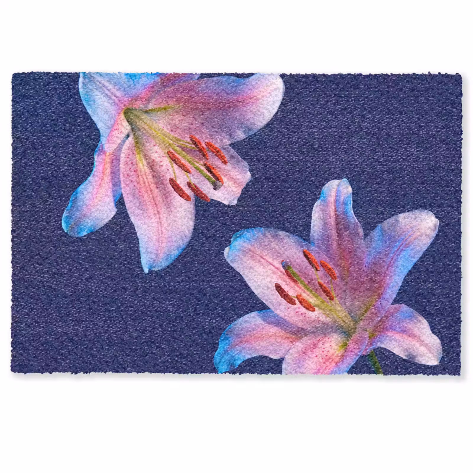 Deurmat - Bloemen - Kleurrijk - Botanisch — 1