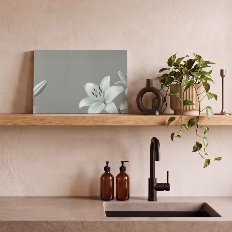 Canvas schilderij - Bloemen - Natuur - Groen — 2