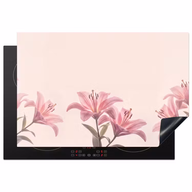 Inductiebeschermer - Bloemen - Delicaat - Flora — 1