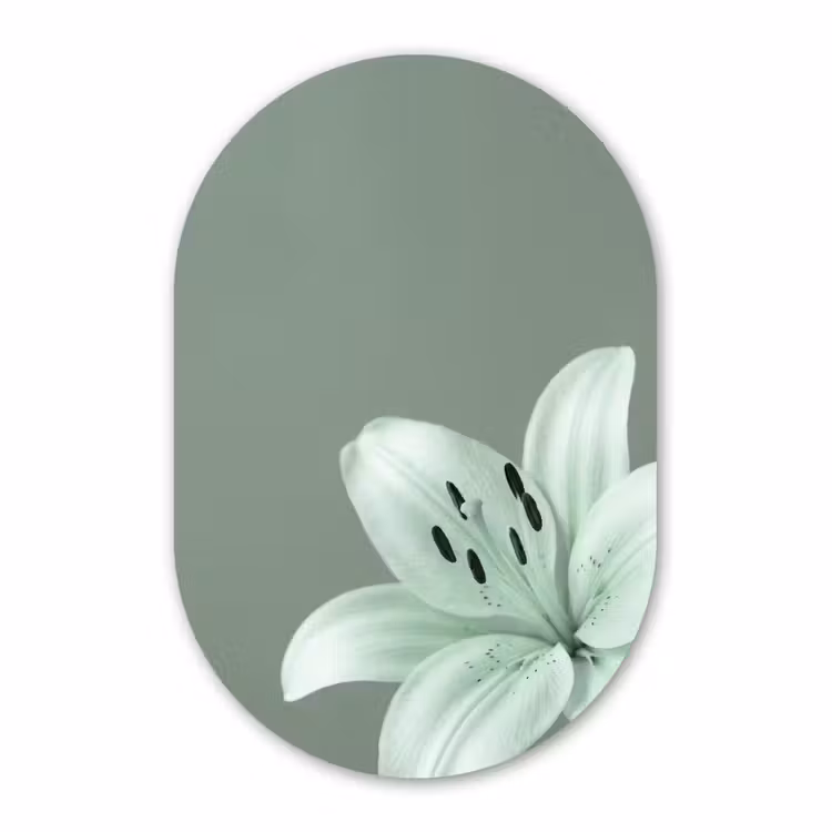 Muurovaal - Bloemen - Natuur - Groen — 3