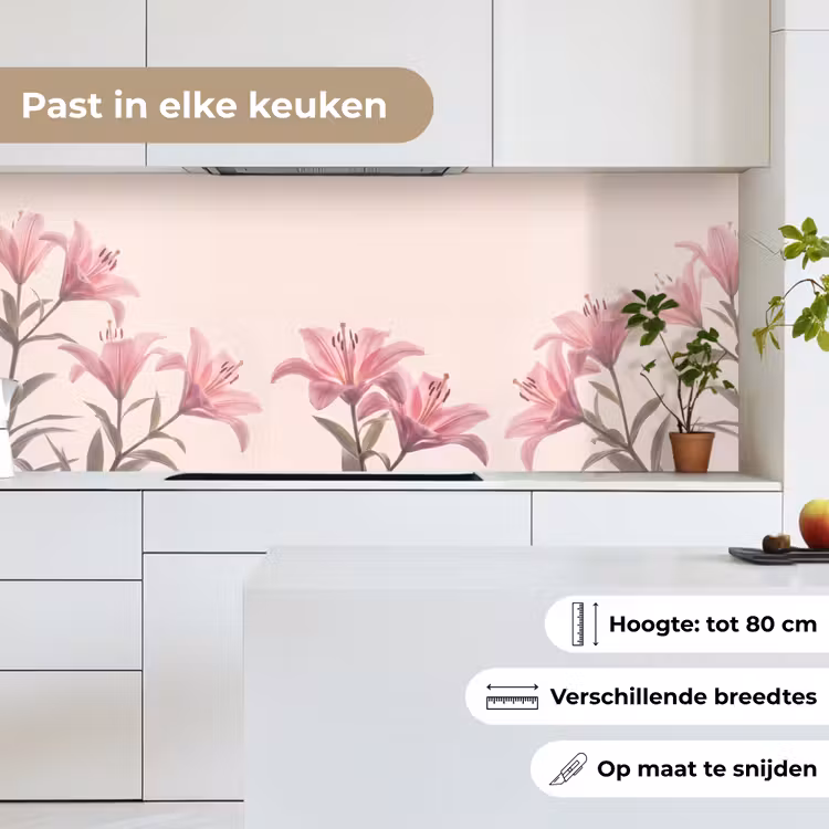 Keuken achterwand - Bloemen - Delicaat - Flora — 7