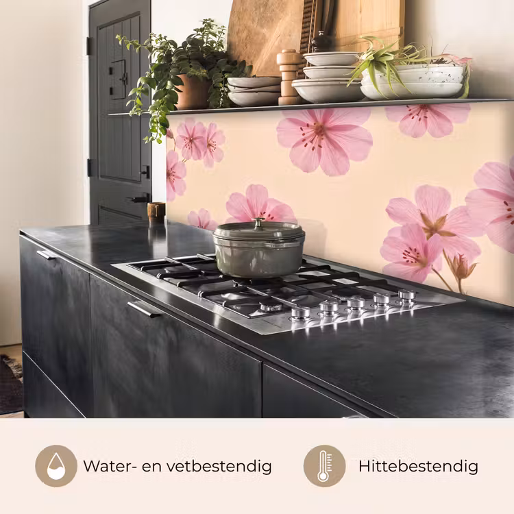 Keuken achterwand - Bloemen - Flora - Pastel — 5