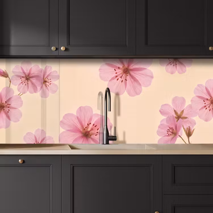 Keuken achterwand - Bloemen - Flora - Pastel — 6