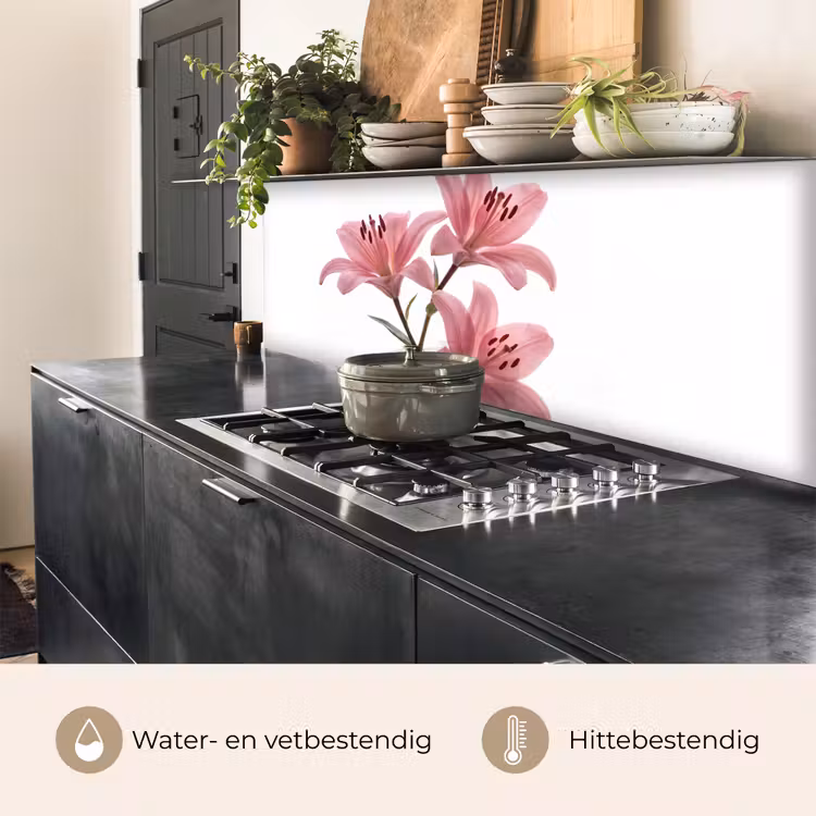 Keuken achterwand - Bloemen - Zacht - Modern — 5