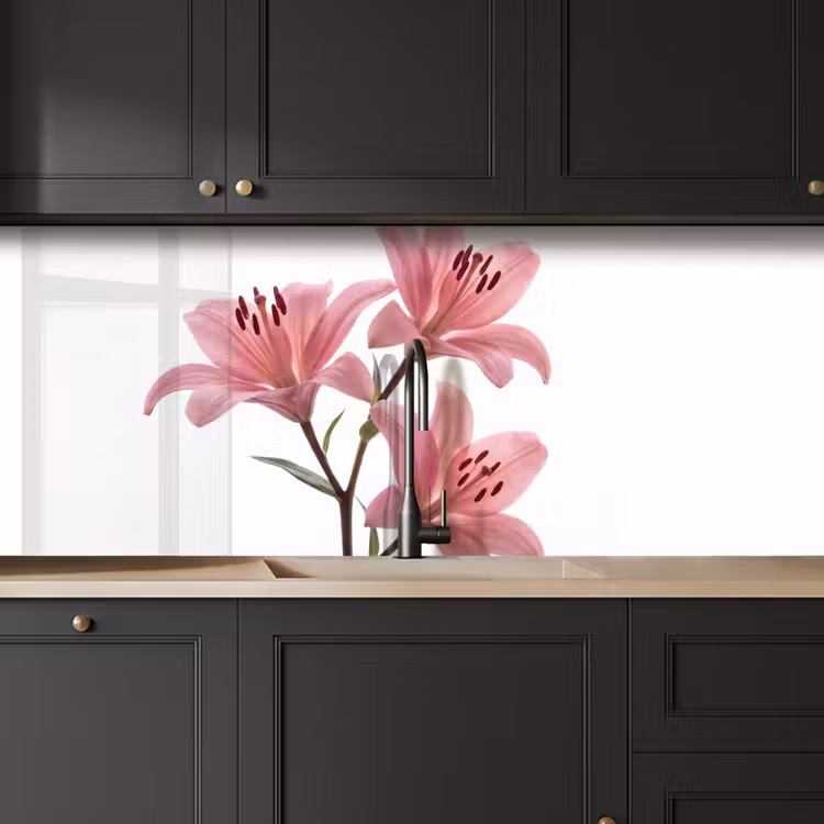 Keuken achterwand - Bloemen - Zacht - Modern — 6