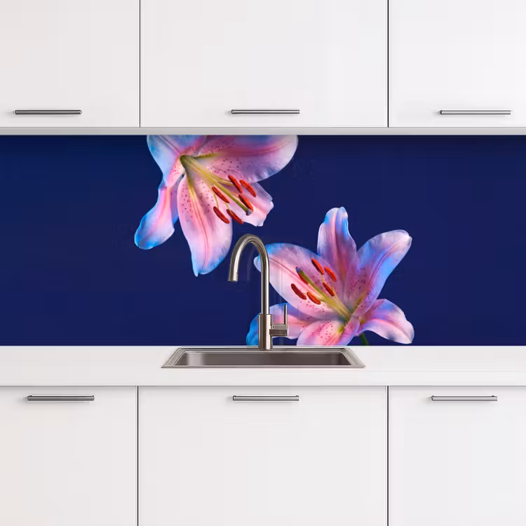 Keuken achterwand - Bloemen - Kleurrijk - Botanisch — 4