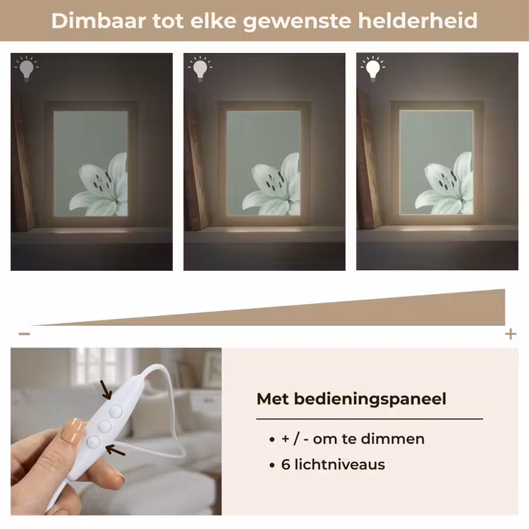 Gepersonaliseerd Lightbox - Bloemen - Natuur - Groen — 8
