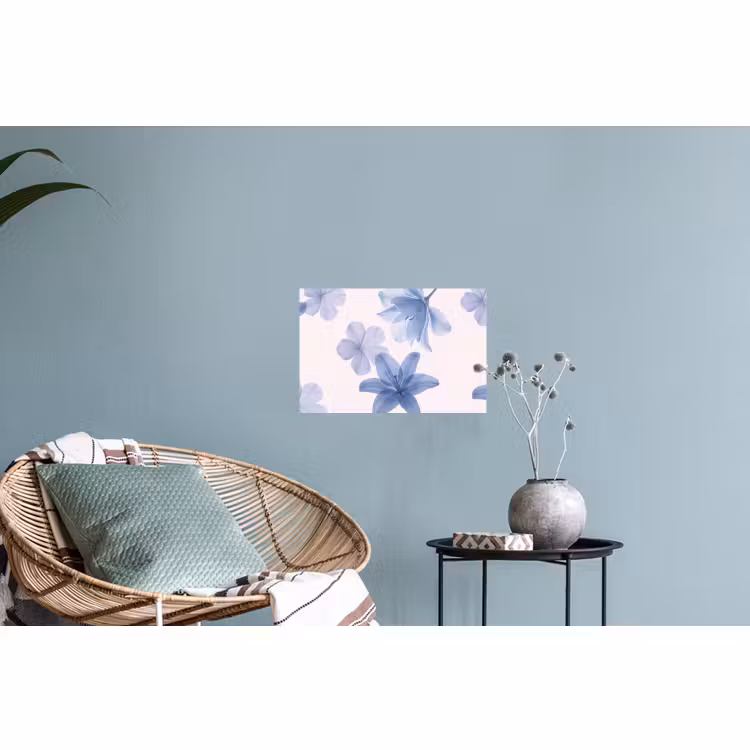 Muursticker - Bloemen - Transparant - Modern — 4