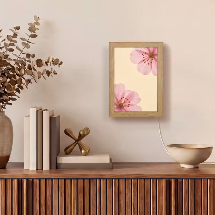 Gepersonaliseerd Lightbox - Bloemen - Flora - Pastel — 4