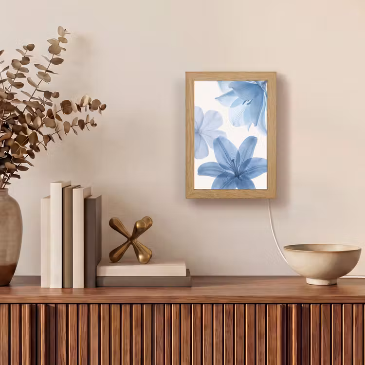 Gepersonaliseerd Lightbox - Bloemen - Transparant - Modern — 4