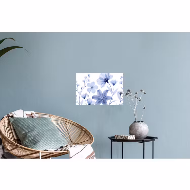 Muursticker - Blauwe bloemen - Natuur — 4