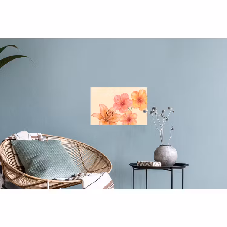 Muursticker - Bloemen - Aquarel - Natuur — 4