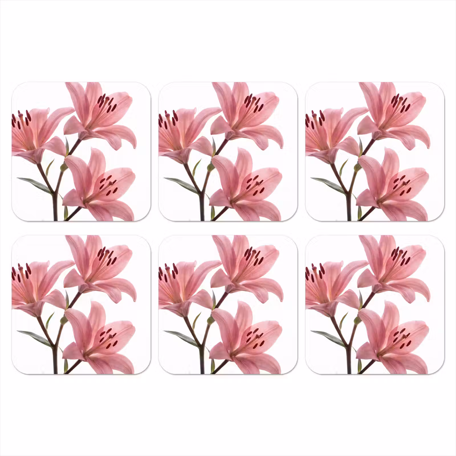 Onderzetter - Bloemen - Zacht - Modern — 1