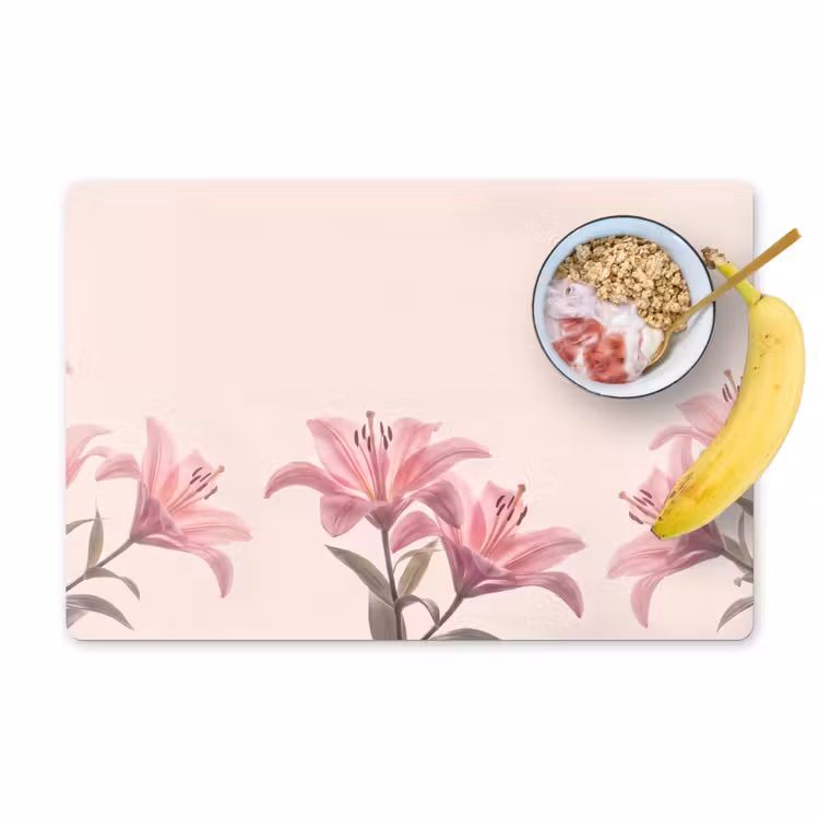 Placemat - 6 stuks - Bloemen - Delicaat - Flora — 1