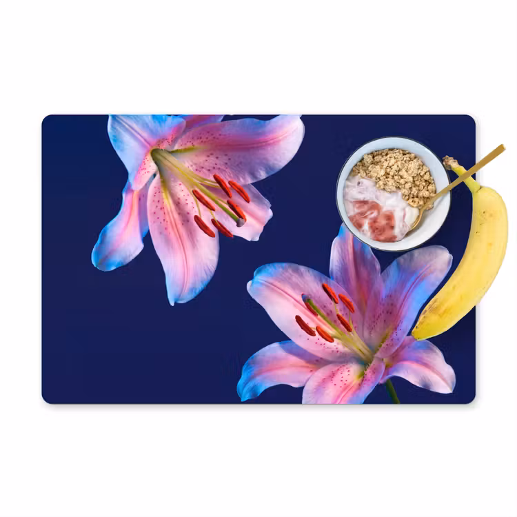 Placemat - 6 stuks - Bloemen - Kleurrijk - Botanisch — 1