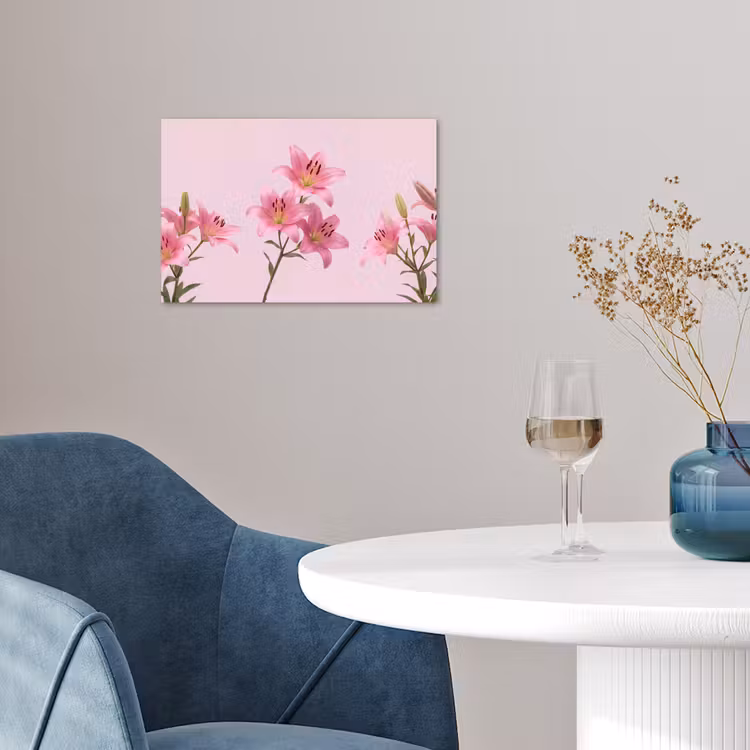 Poster - Bloemen - Zacht - Roze — 4