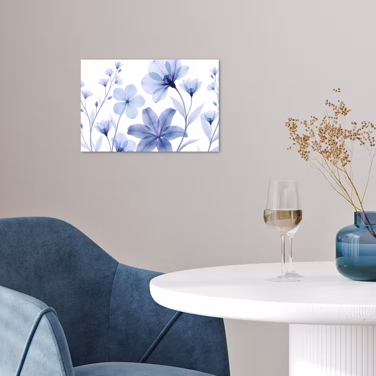 Poster - Blauwe bloemen - Natuur — 4