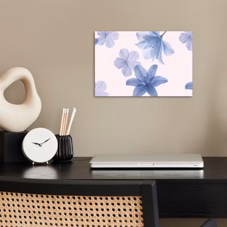 Poster - Bloemen - Transparant - Modern — 2