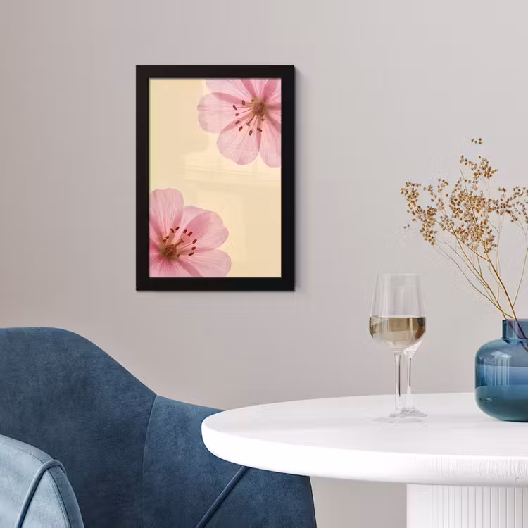 Poster met lijst - Bloemen - Flora - Pastel — 2