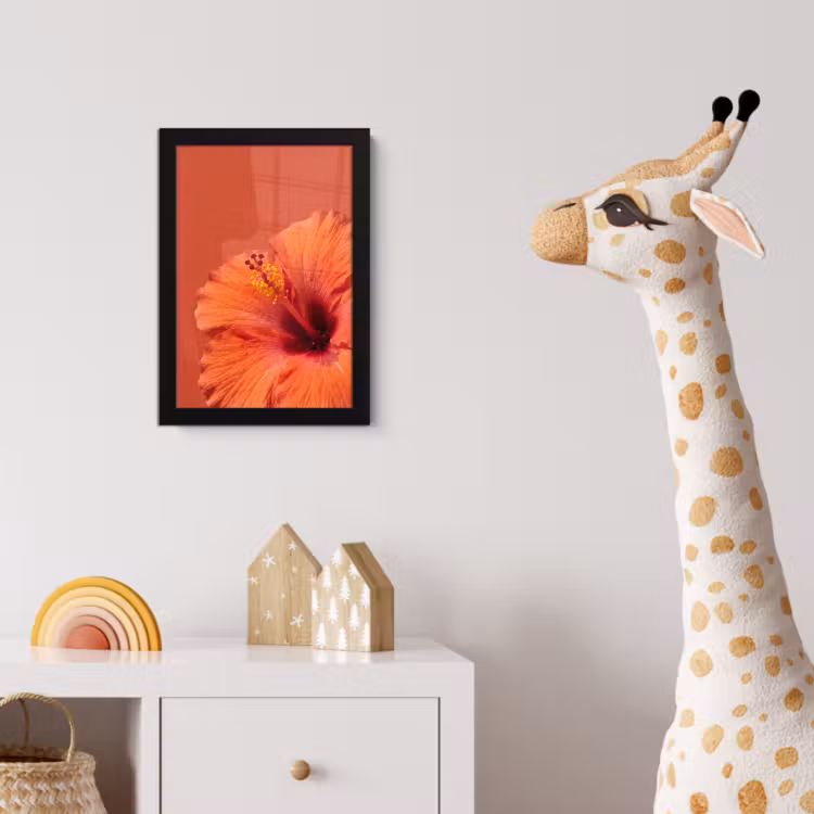 Poster met lijst - Bloemen - Oranje - Natuur — 5