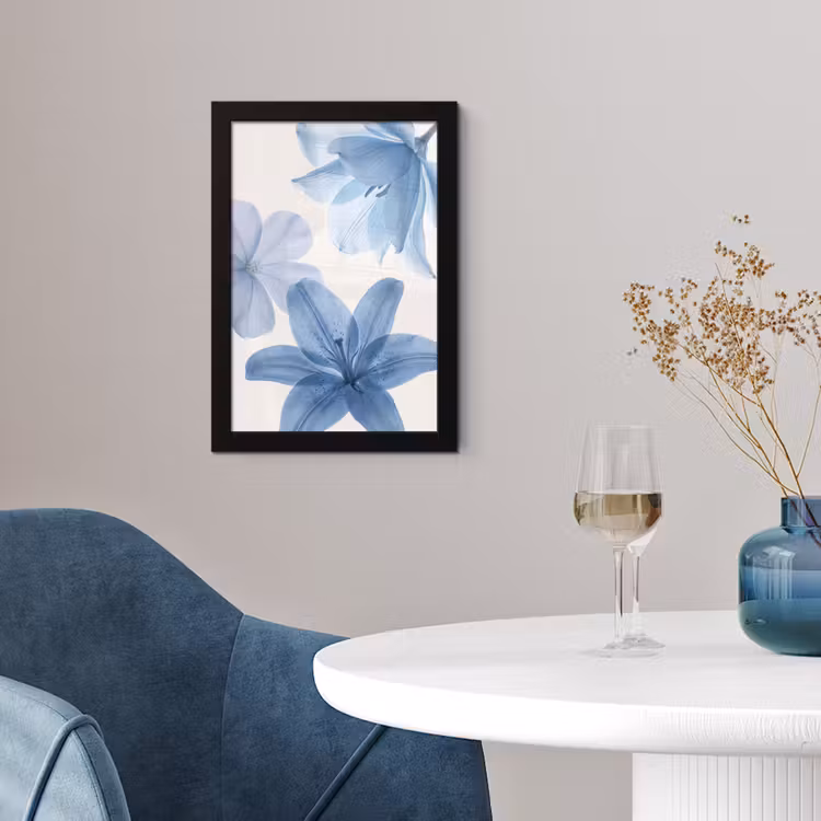 Poster met lijst - Bloemen - Transparant - Modern — 2
