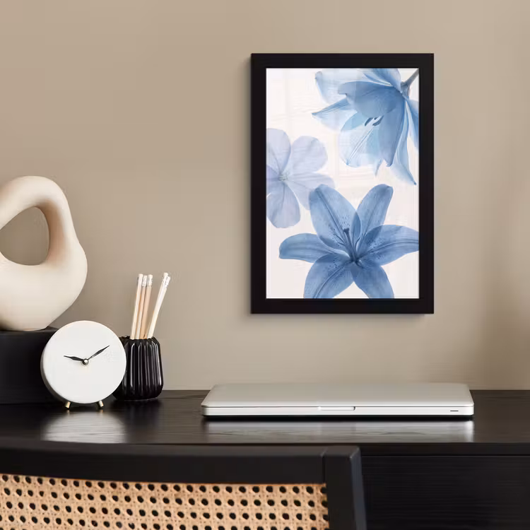 Poster met lijst - Bloemen - Transparant - Modern — 3