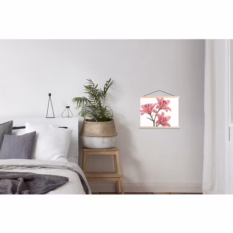 Schoolplaat - Bloemen - Zacht - Modern — 2