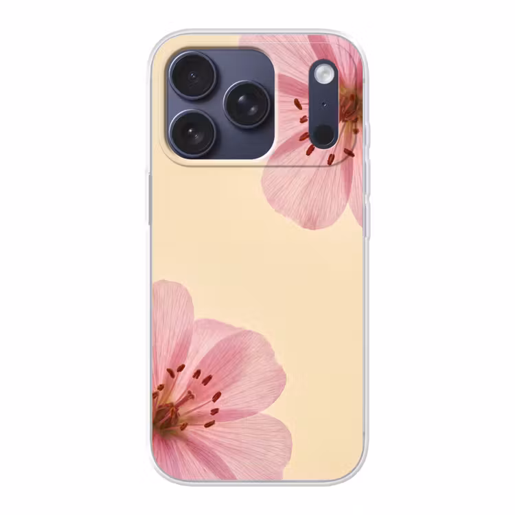 Telefoonhoesje - Bloemen - Flora - Pastel — 1