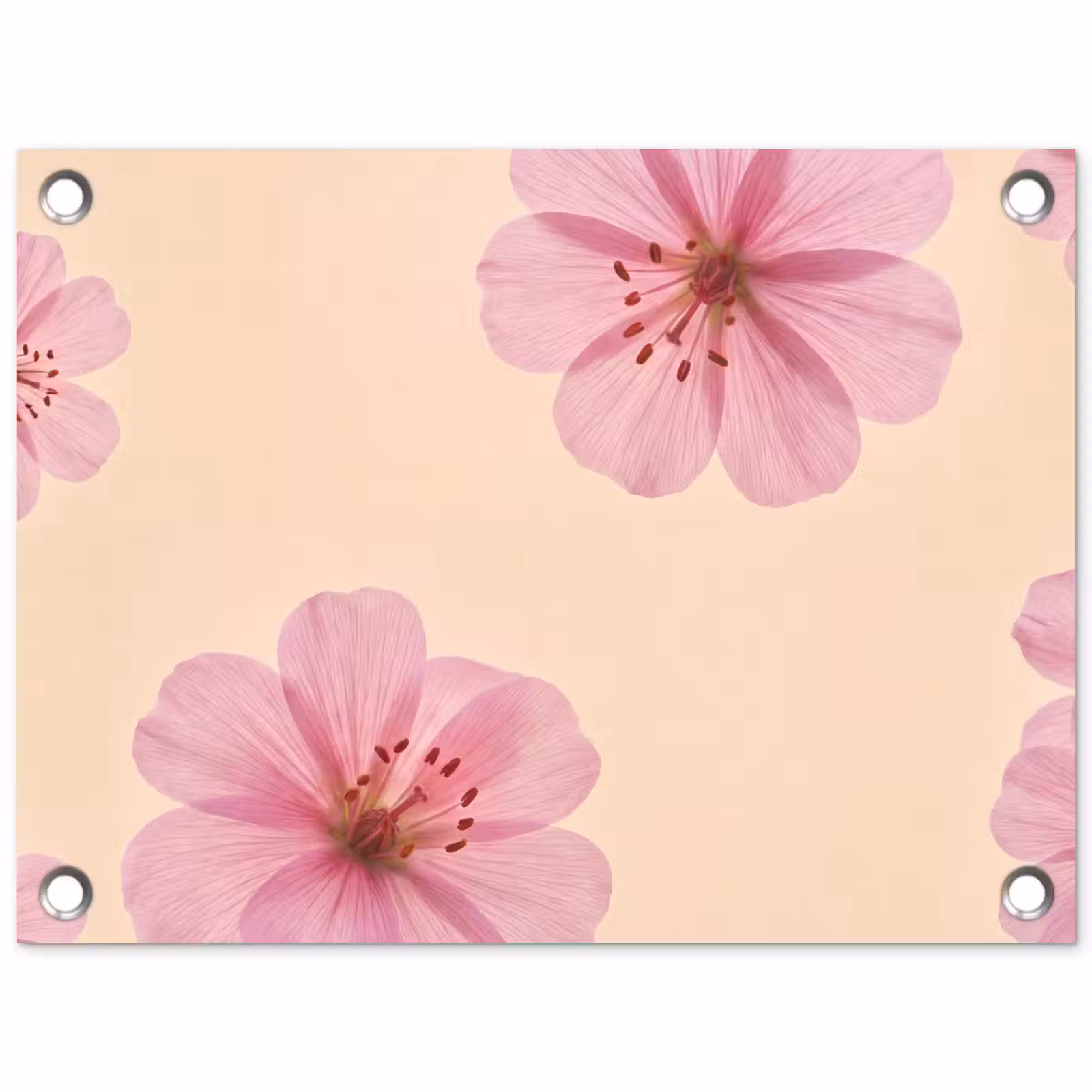 Tuinposter - Bloemen - Flora - Pastel — 1