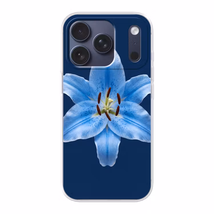 Telefoonhoesje - Blauwe lelie - Bloemen — 1