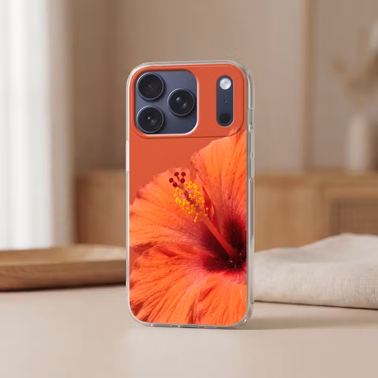 Telefoonhoesje - Bloemen - Oranje - Natuur — 3