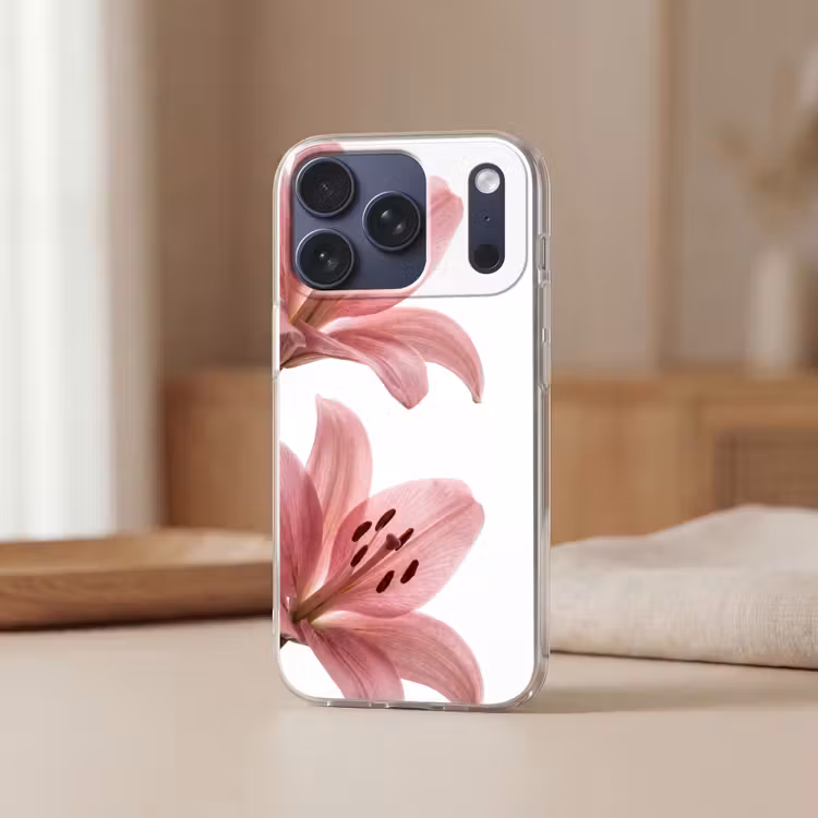 Telefoonhoesje - Bloemen - Zacht - Modern — 3