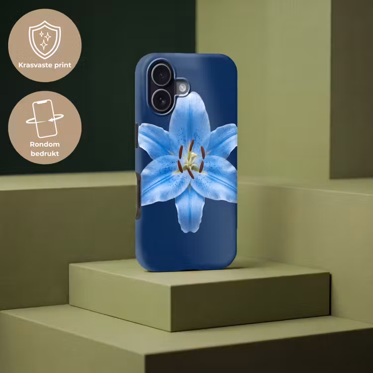 Telefoonhoesje Toughcase - Blauwe lelie - Bloemen — 7