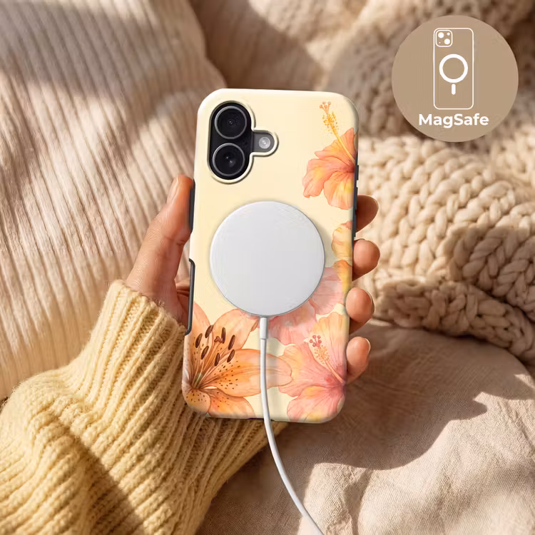 Telefoonhoesje Toughcase - Bloemen - Aquarel - Natuur — 8