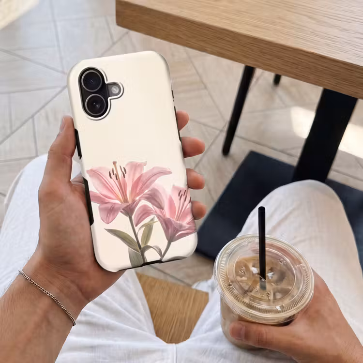 Telefoonhoesje Toughcase - Bloemen - Delicaat - Flora — 4