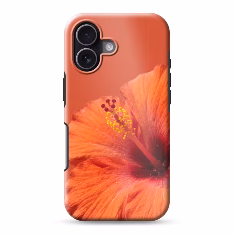 Telefoonhoesje Toughcase - Bloemen - Oranje - Natuur — 1