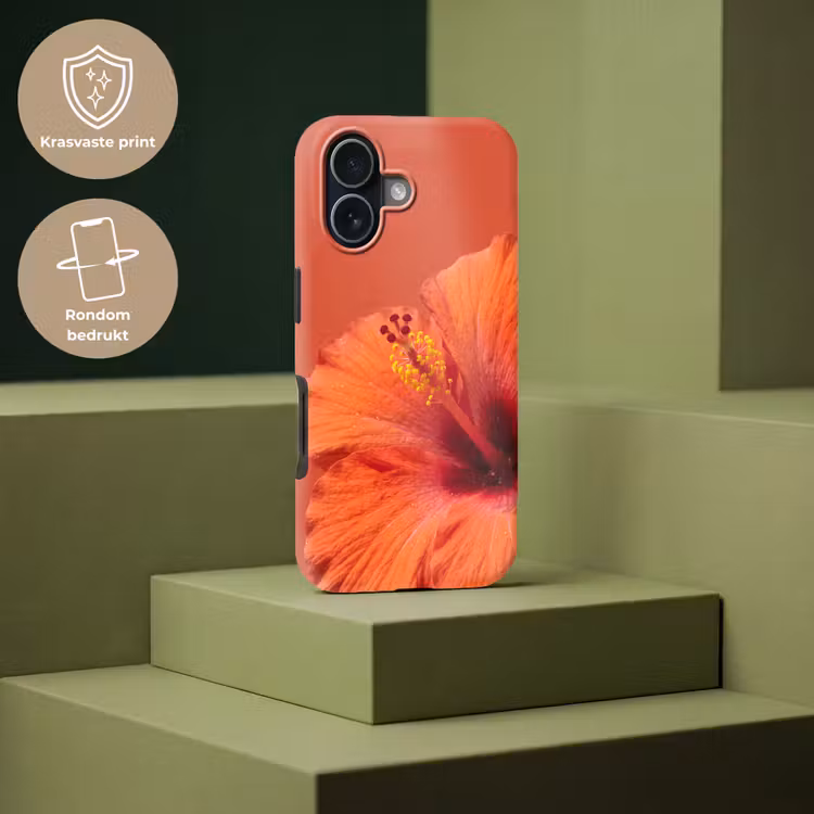 Telefoonhoesje Toughcase - Bloemen - Oranje - Natuur — 7