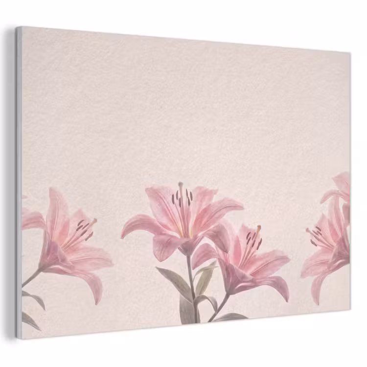 Akoestisch schilderij - Bloemen - Delicaat - Flora — 1