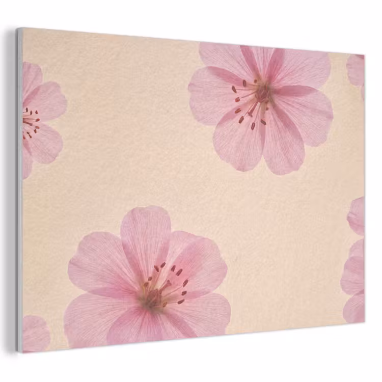 Akoestisch schilderij - Bloemen - Flora - Pastel — 1