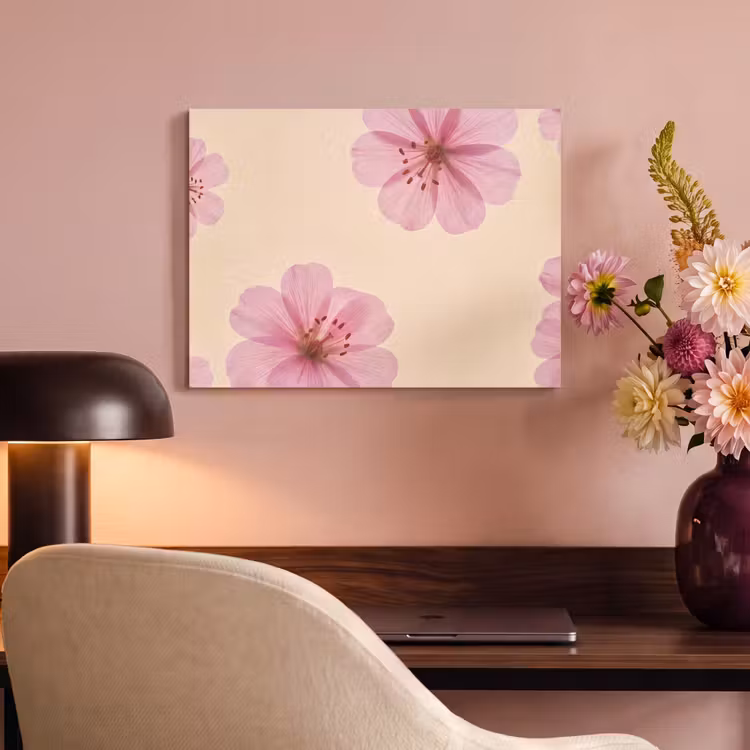 Akoestisch schilderij - Bloemen - Flora - Pastel — 4
