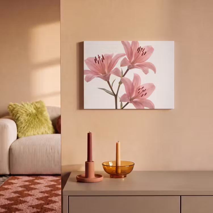 Akoestisch schilderij - Bloemen - Zacht - Modern — 2