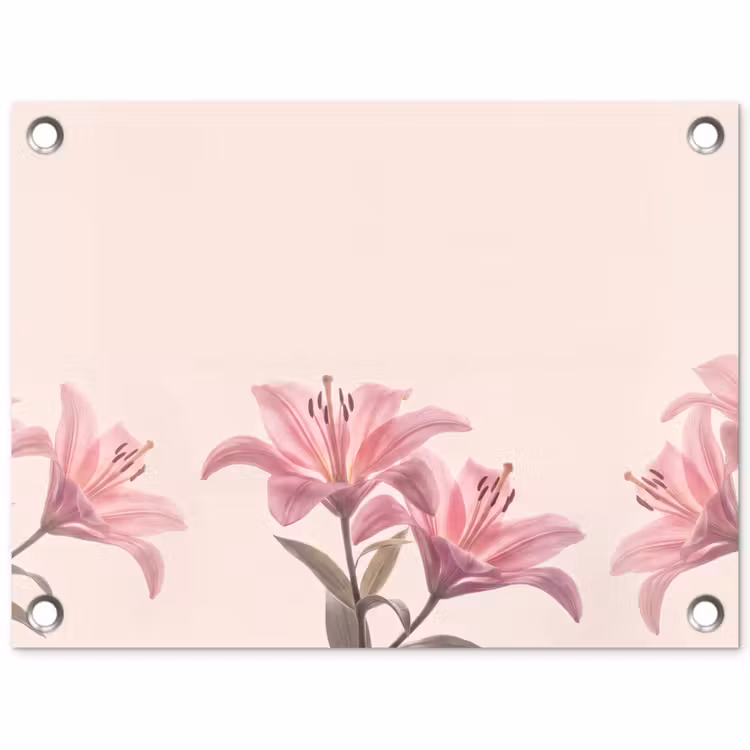 Tuinposter - Bloemen - Delicaat - Flora — 1