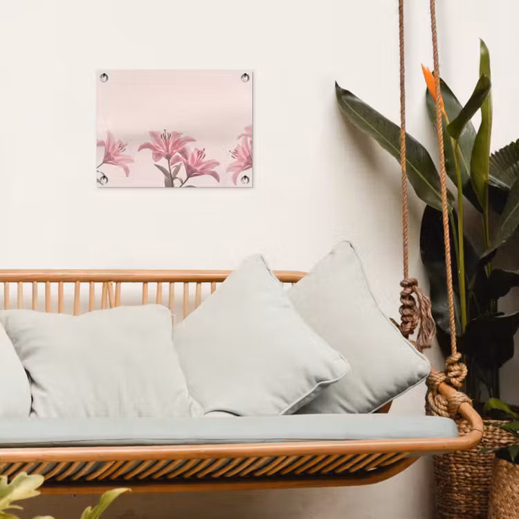 Tuinposter - Bloemen - Delicaat - Flora — 5