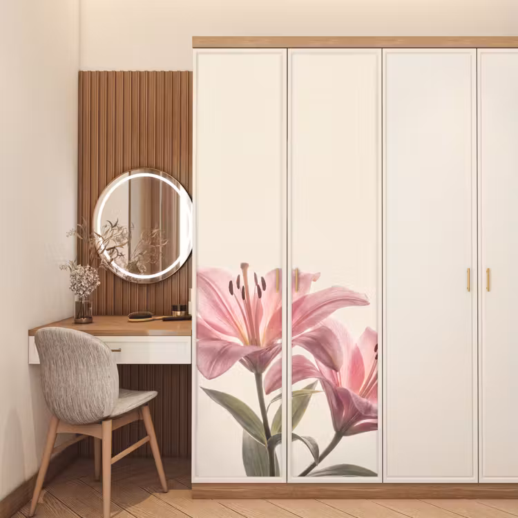 Deursticker - Bloemen - Delicaat - Flora — 5