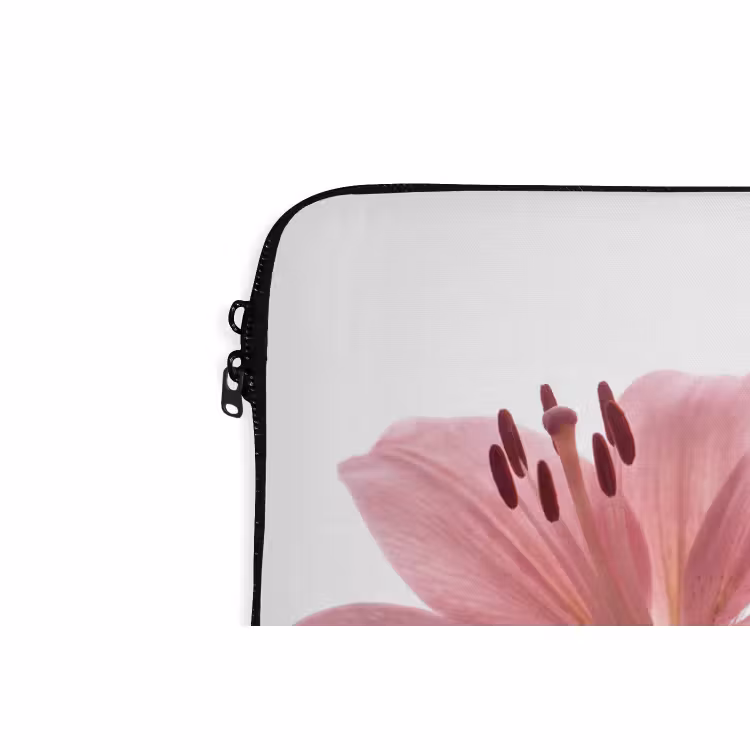 Laptophoes Bloemen - Zacht - Modern — 5