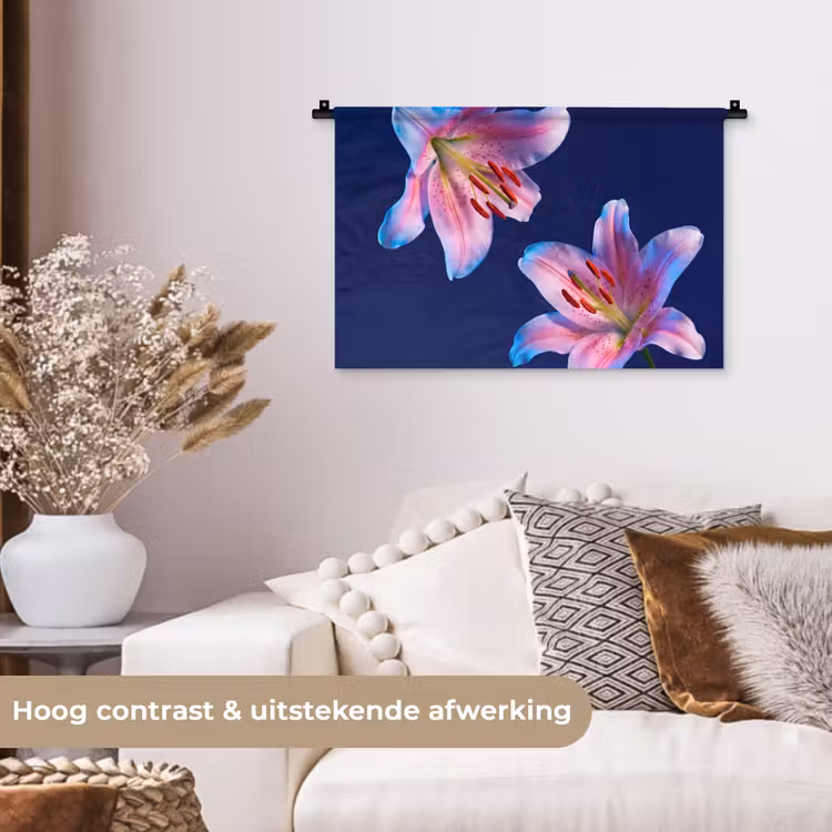 Wandkleed - Bloemen - Kleurrijk - Botanisch — 4