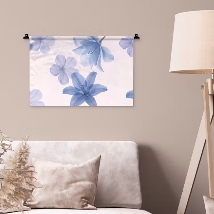 Wandkleed - Bloemen - Transparant - Modern — 2
