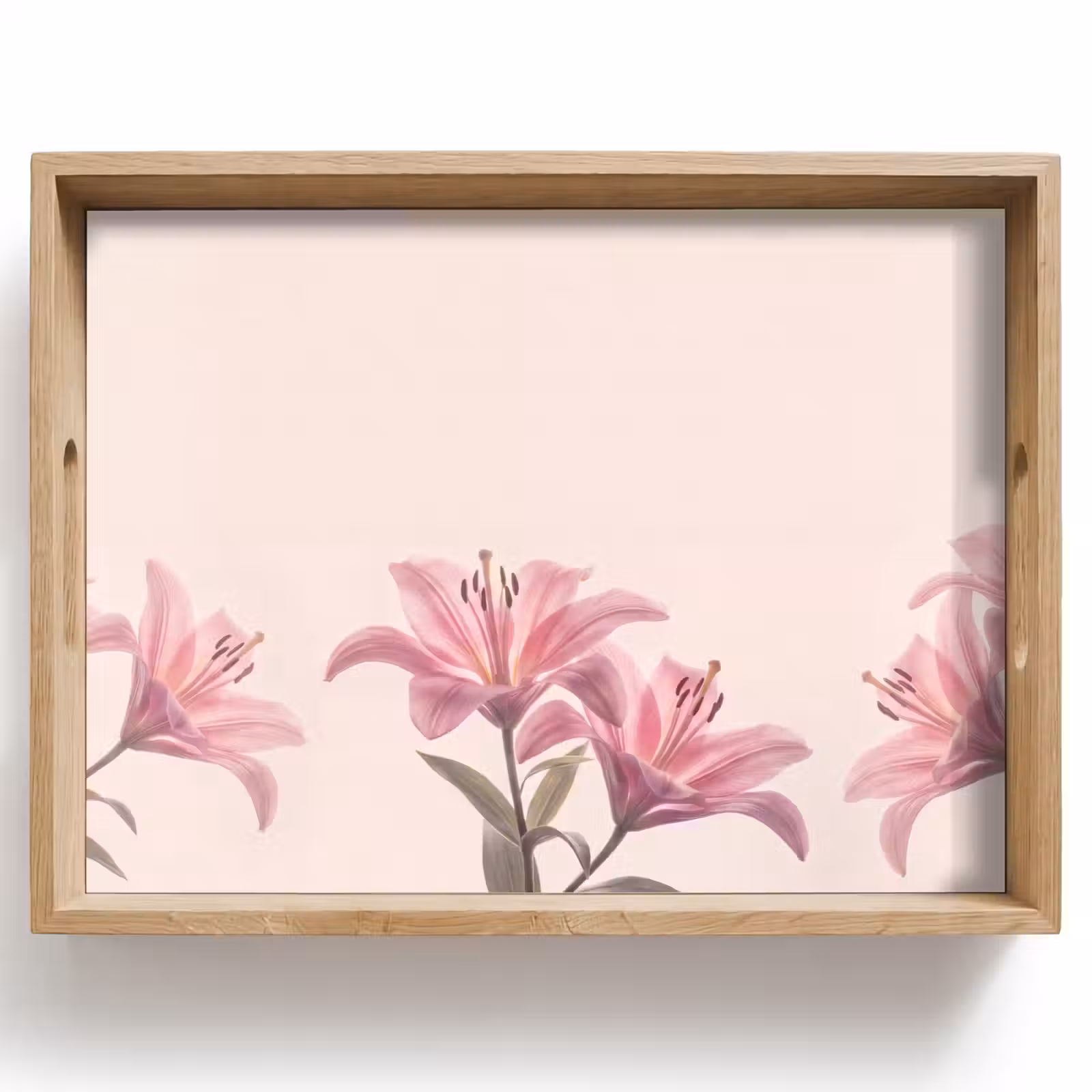 Dienblad - Bloemen - Delicaat - Flora — 1