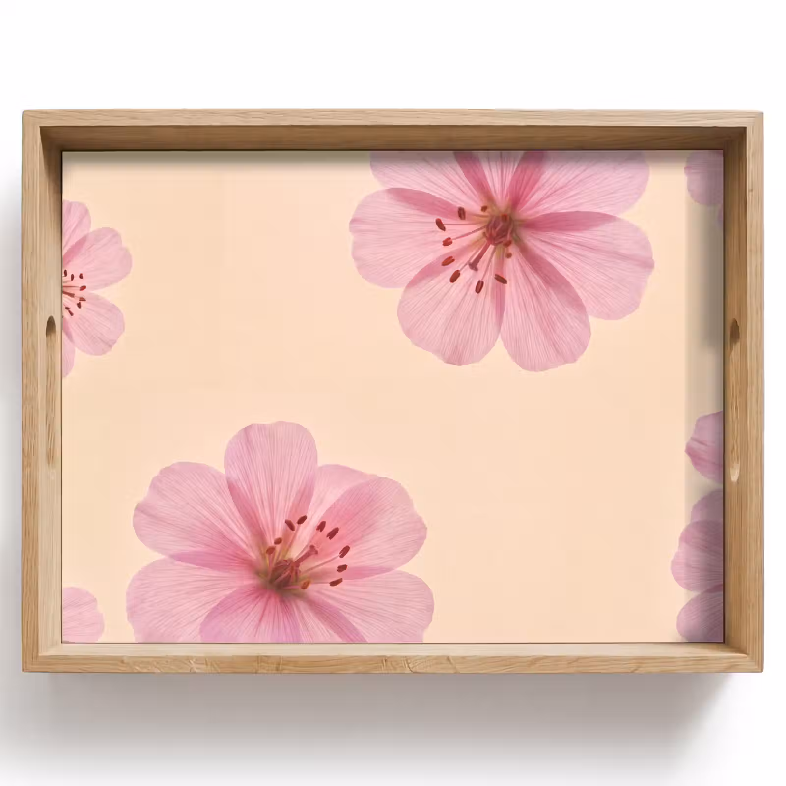 Dienblad - Bloemen - Flora - Pastel — 1