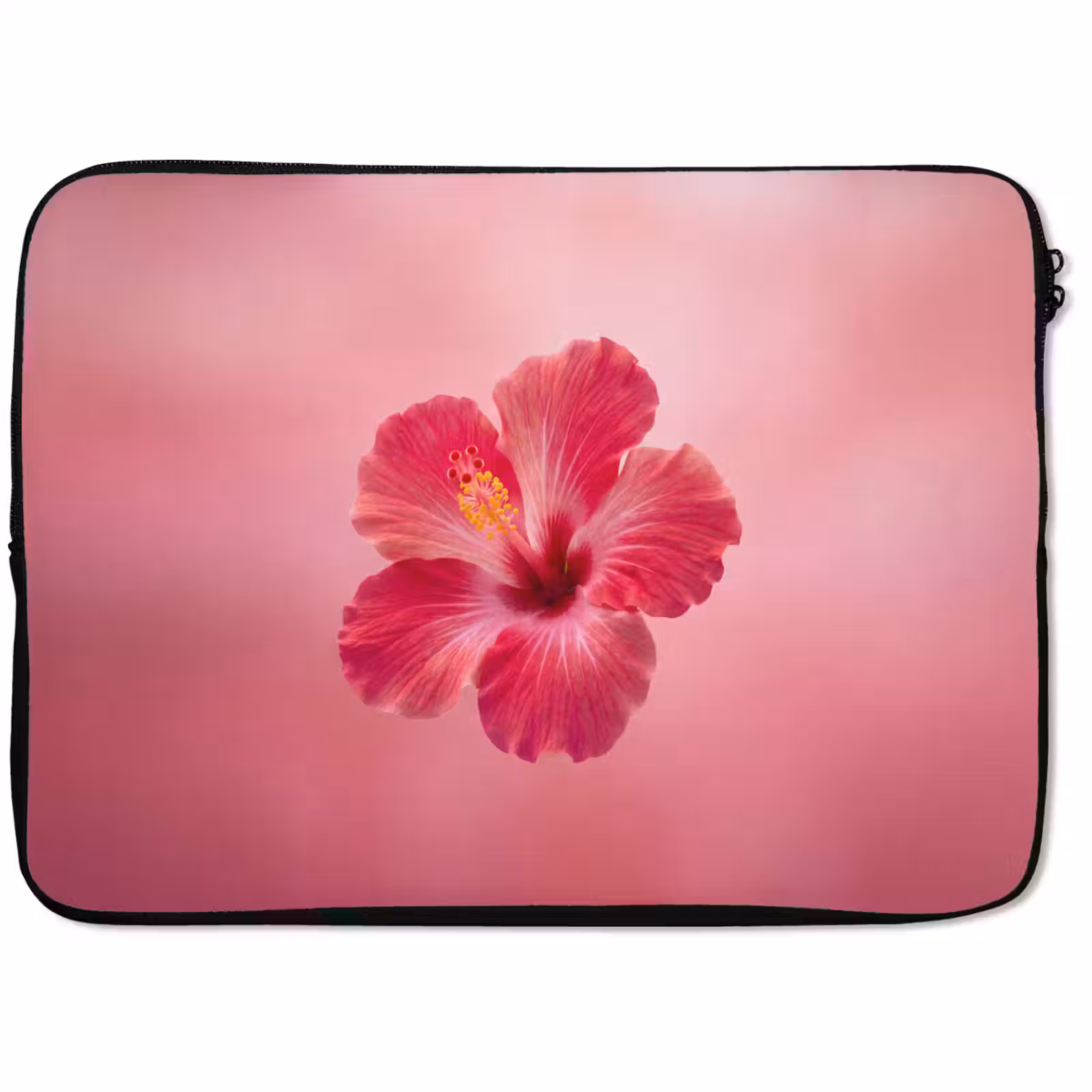 Laptophoes Rode bloem - Natuur — 1